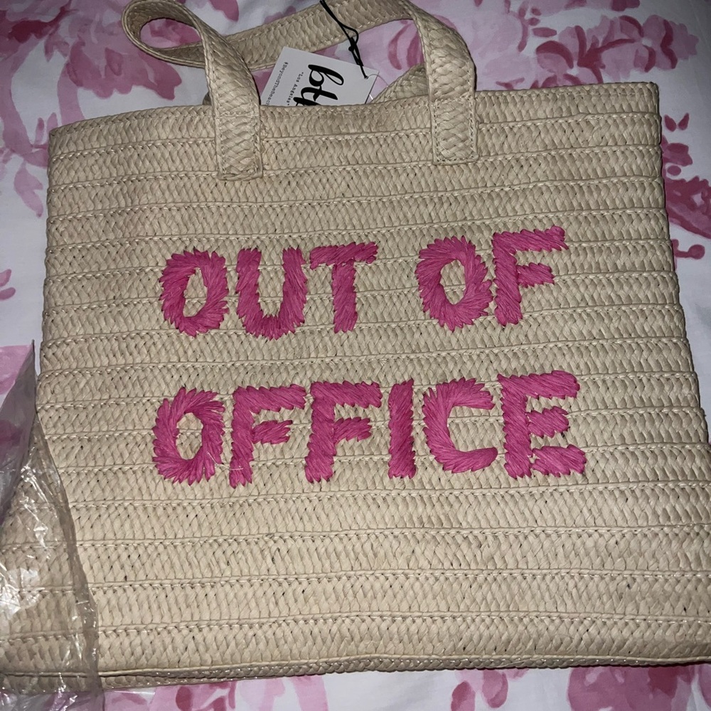 NWT Nordstrom Beach / Pool Straw Tote